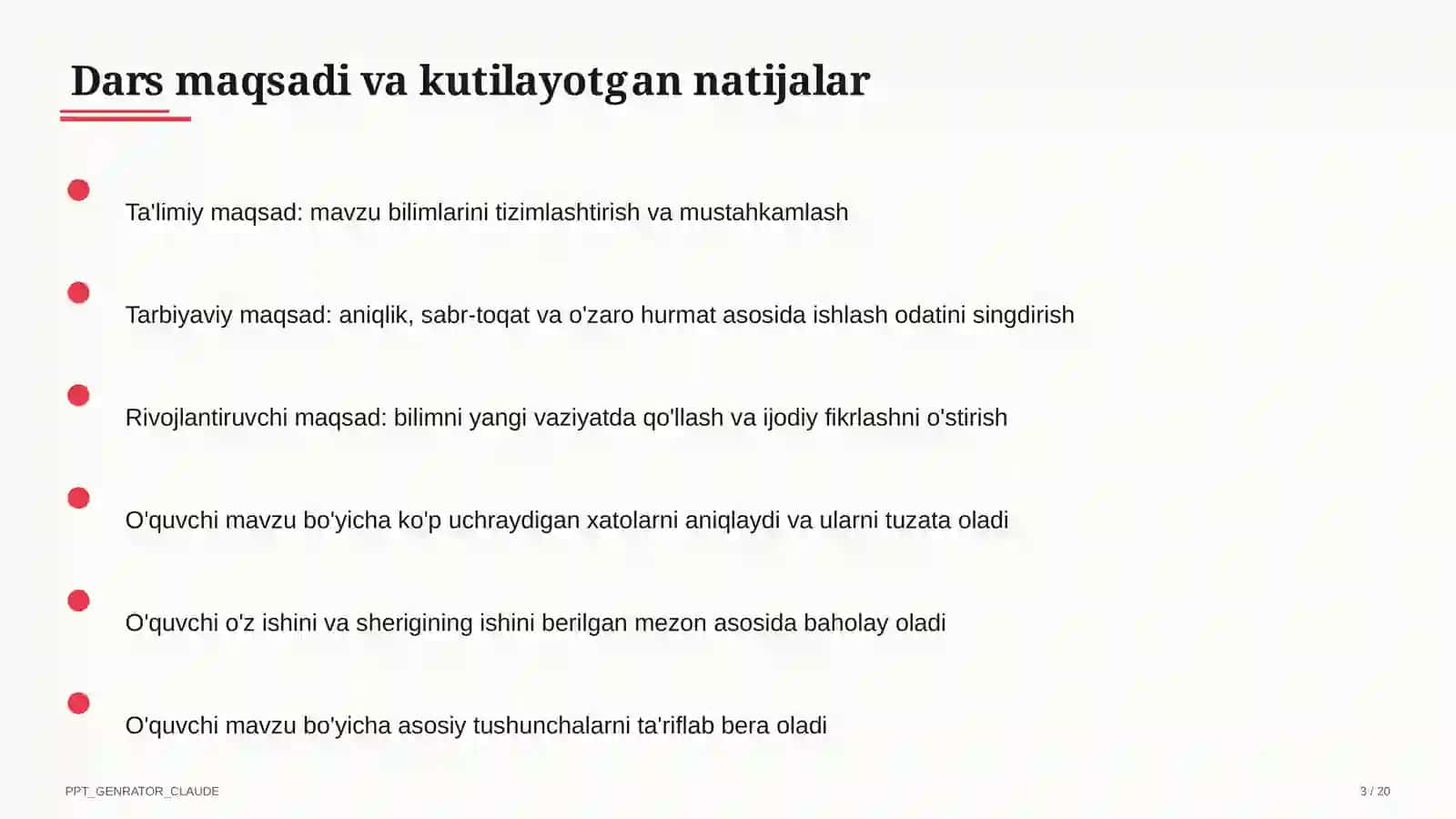 Ertalabki badantarbiya kompleksi (1-sinf) 3