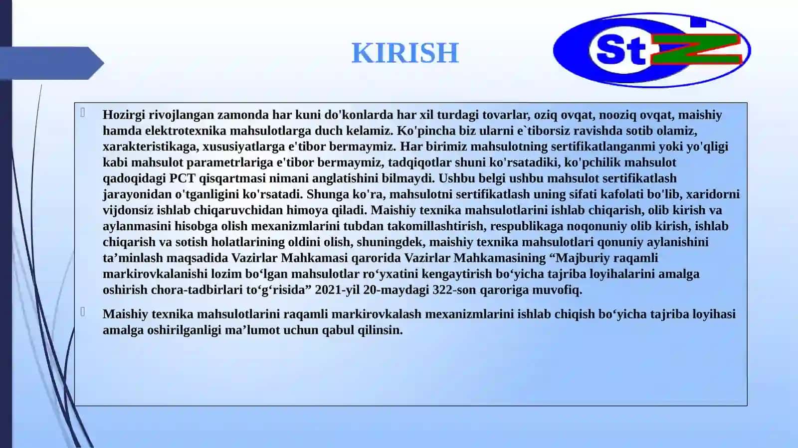 MAISHIY TEXNIKA MAHSULOTLARINI SЕRTIFIKATLASHTIRISH 3