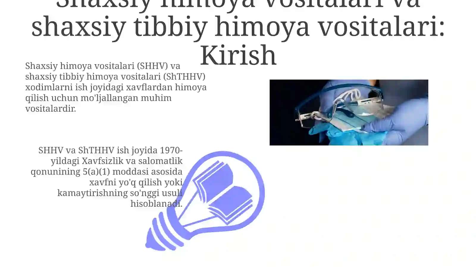 Shaxsiy himoya vositalari va tibbiy himoya vositalari: Asosiy tushunchalar va qo'llanilish sohalari 3