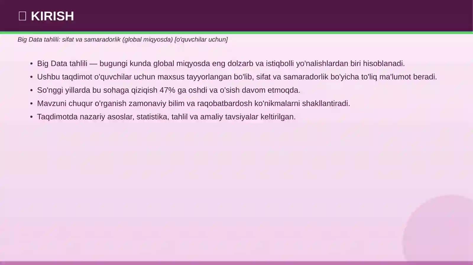 BIG DATA TAHLILI 3