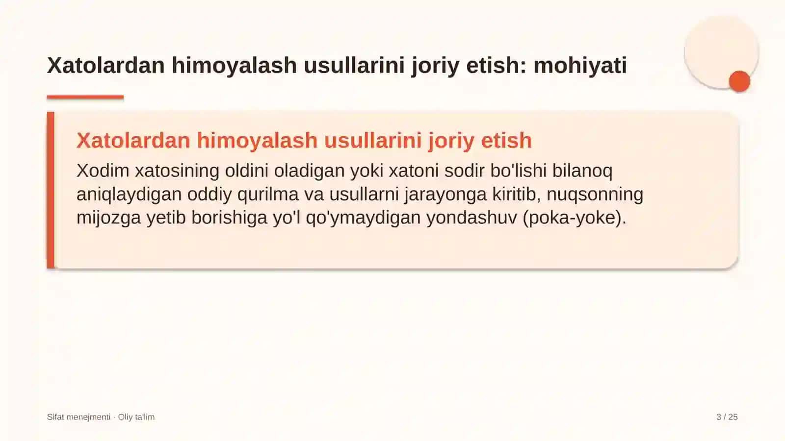 Axborot texnologiyalari sohasida xatolardan himoyalash usullarini joriy etish 3