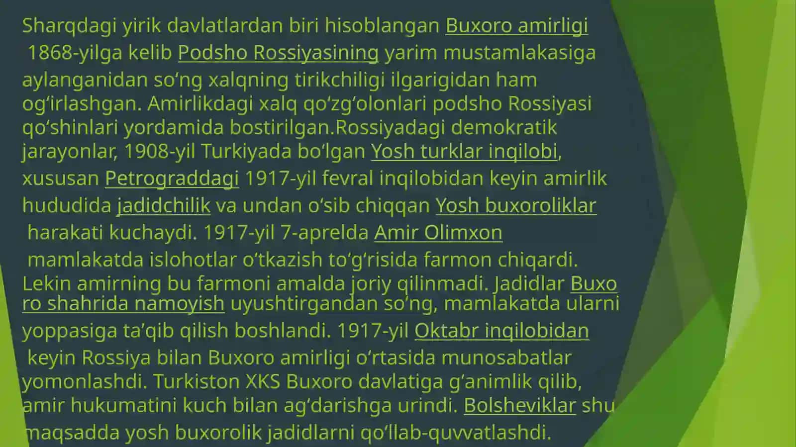 Buxoro amirligi tarixi 3