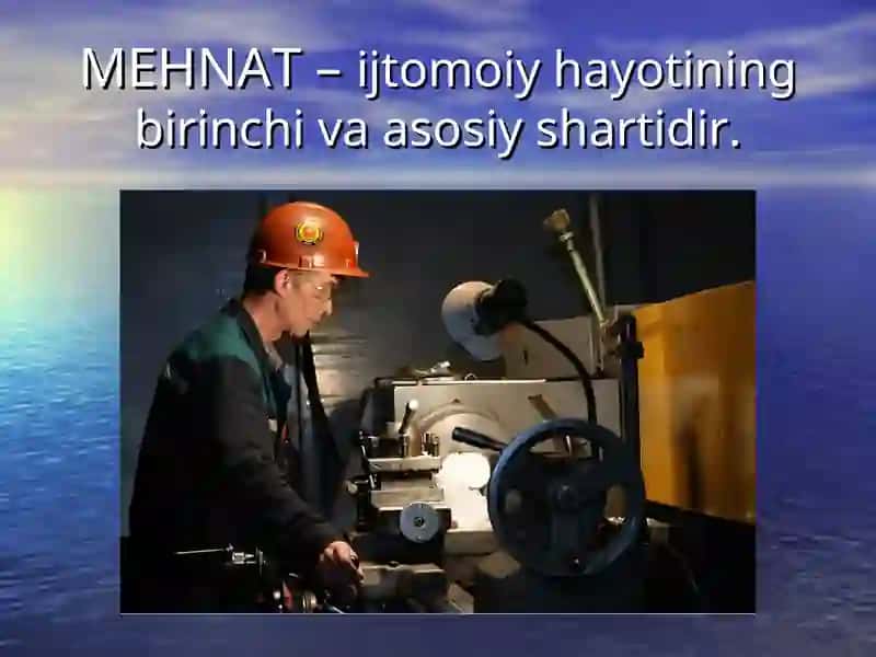 Mehnat sotsiologiyasi 3
