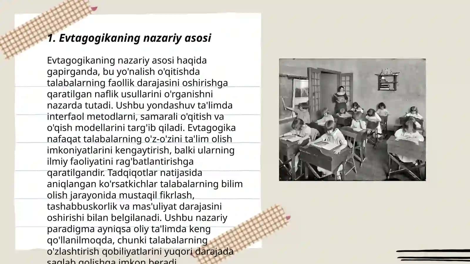 Evtagogik ta'limning nazariy asoslari 3
