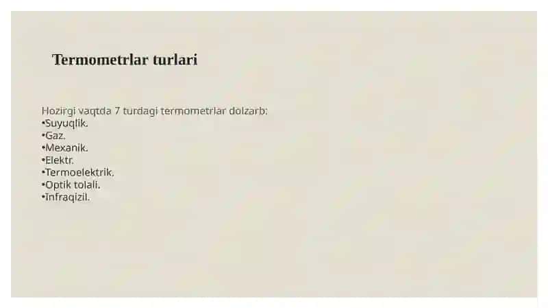 Termometrlar 3