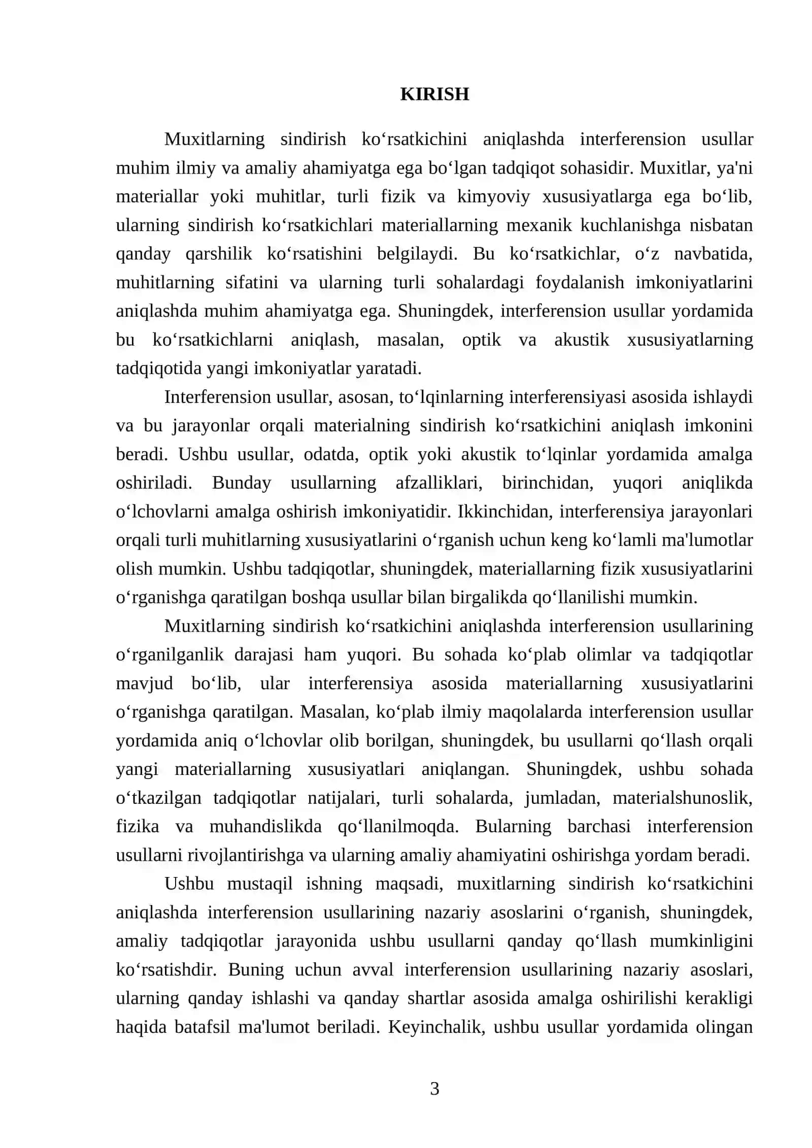 Muxitlarning sindirish koʻrsatkichini aniqlashda interferension usullar 3