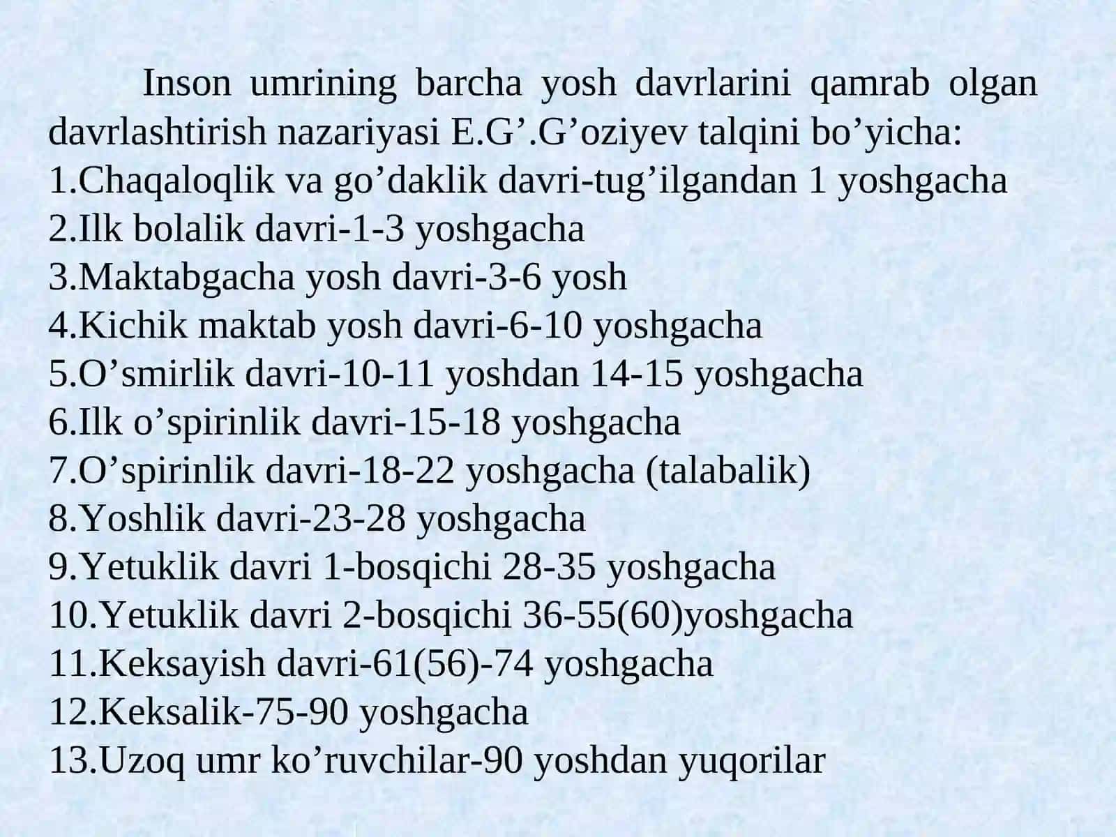 YOSHLIK VA YETUKLIK DAVRINING PSIXOLOGIK XUSUSIYATLARI 3