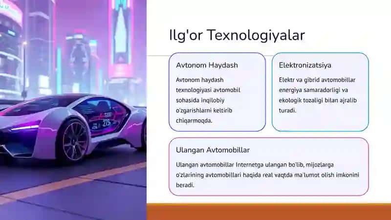 Koreya avtomobil transportida Marketing yangiliklari 3