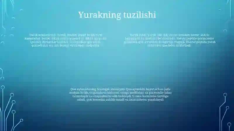 Qon Va Qon Aylanish Tizimini Valeologik Ahamiyati 3