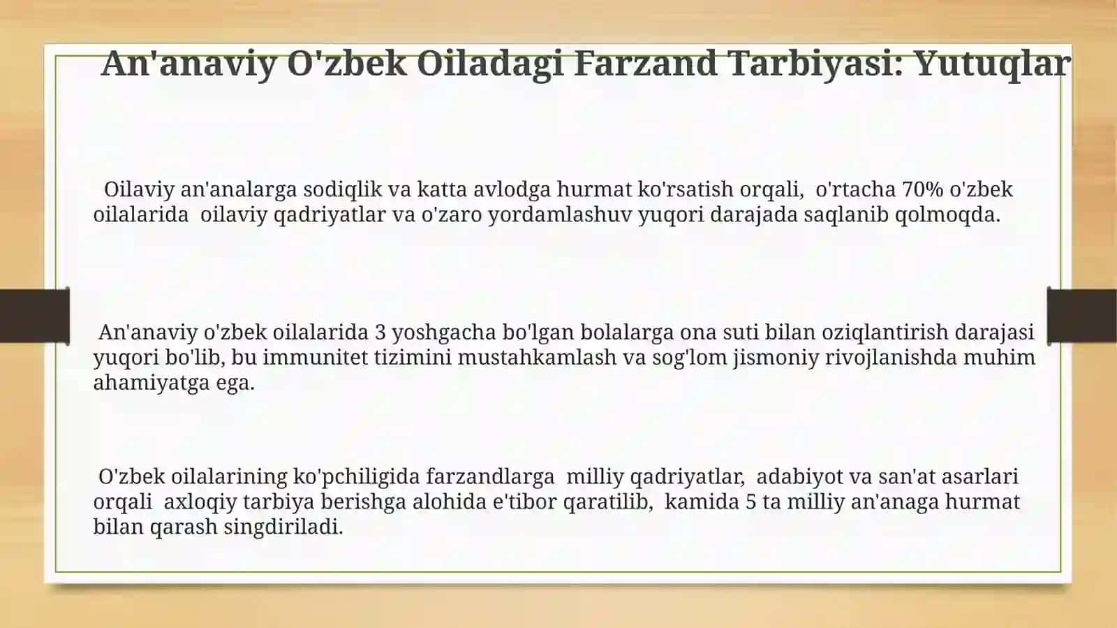 An'anaviy O'zbek Oiladagi Farzand Tarbiyasi Yutuqlari 3