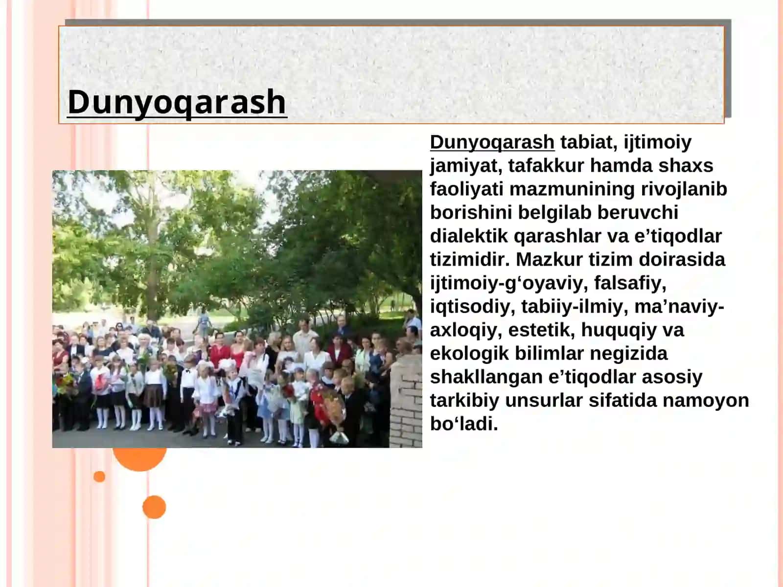 Dunyoqarash va baddiy ijod 3