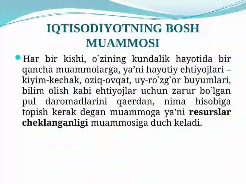 FANNING MAZMUNI, MAQSADI VA VAZIFALARI 3