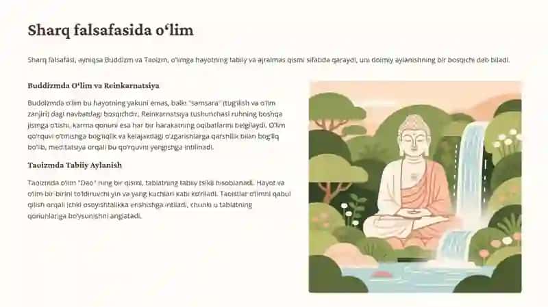 O‘lim haqida tushunchalar 3