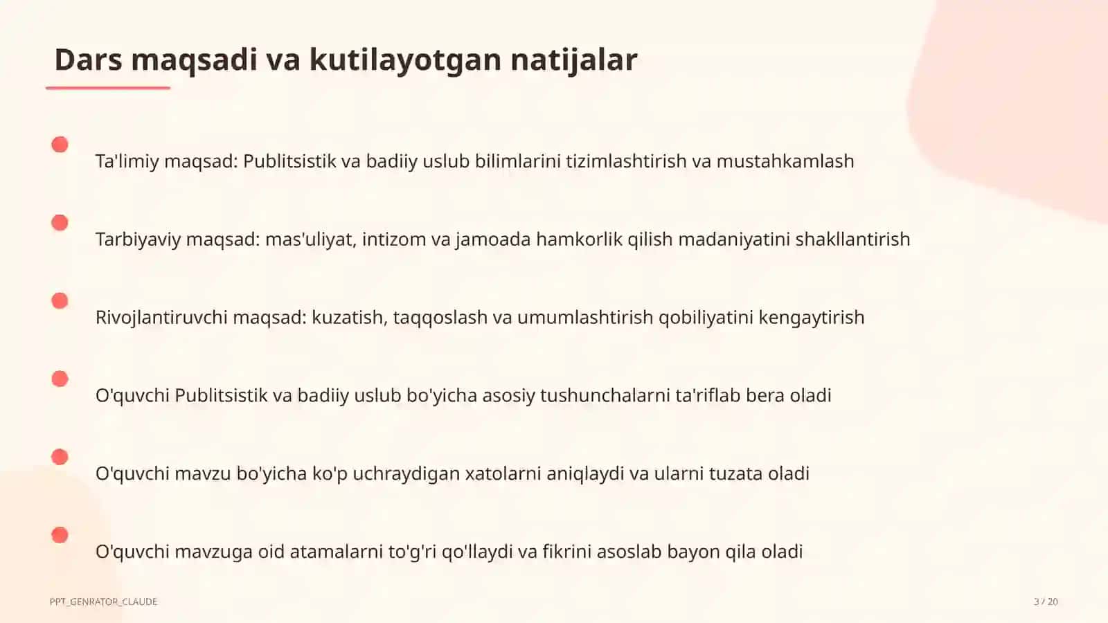 Ona tili (5–11) — metodik birlashma uchun 3