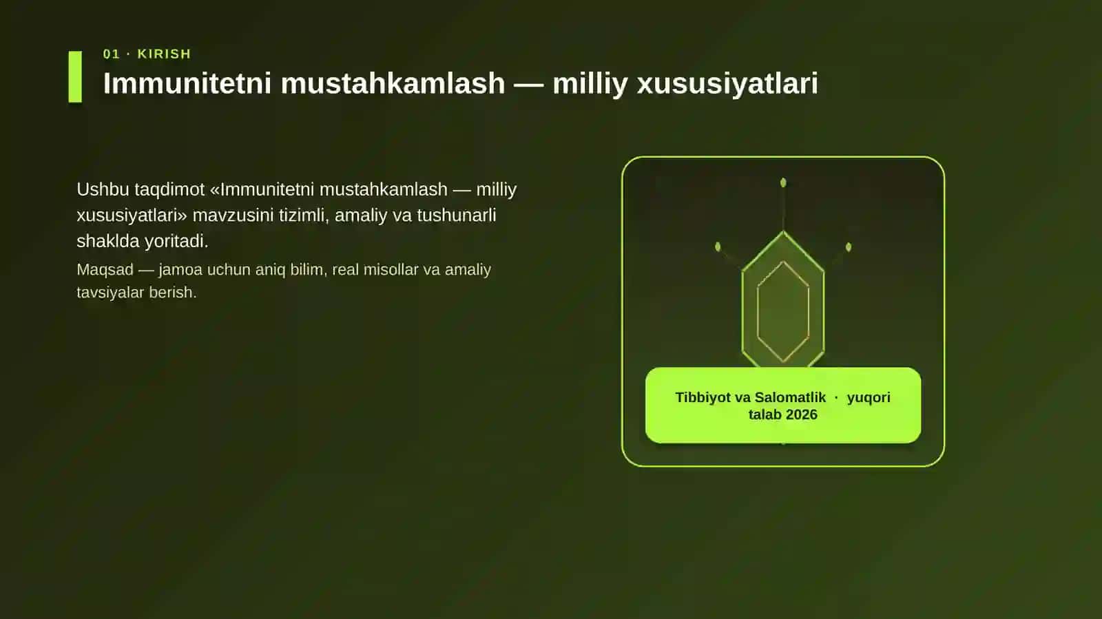 Immunitetni mustahkamlash — milliy xususiyatlari 3