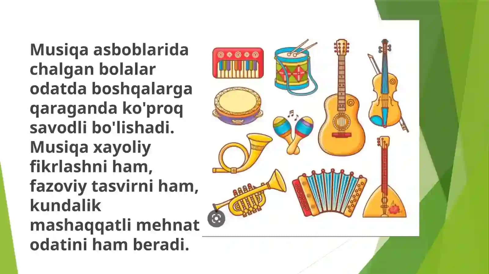 Maktabgacha yoshdagi bolalarniestetiktarbiyalashda musiqiy faoliyatning o'rni 3