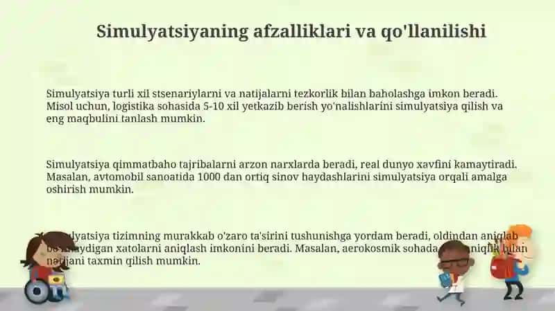 Simulyatsiya kirish 3