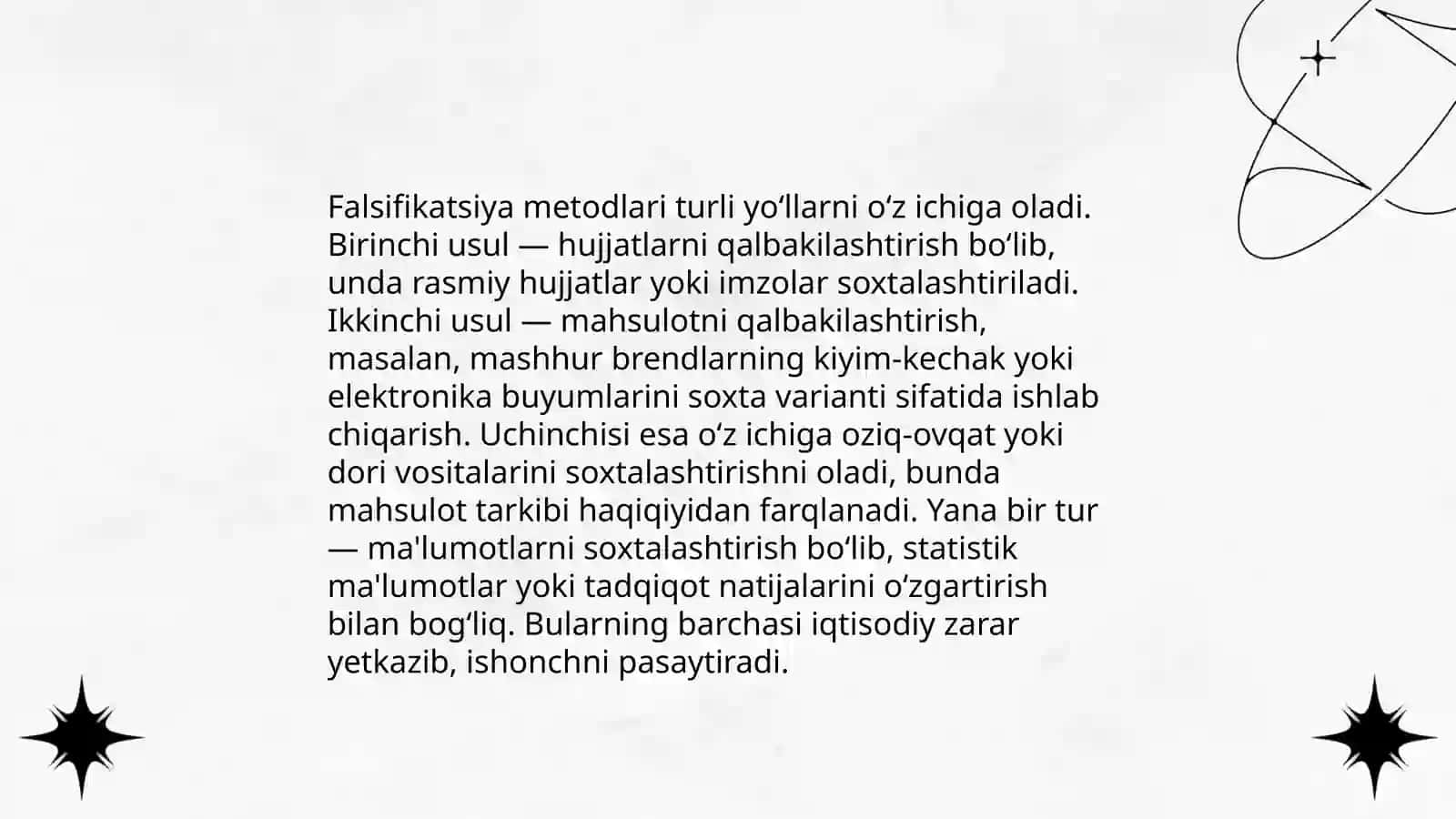 Axborot tizimida "falsifikasiya metodi" (feyk) 3