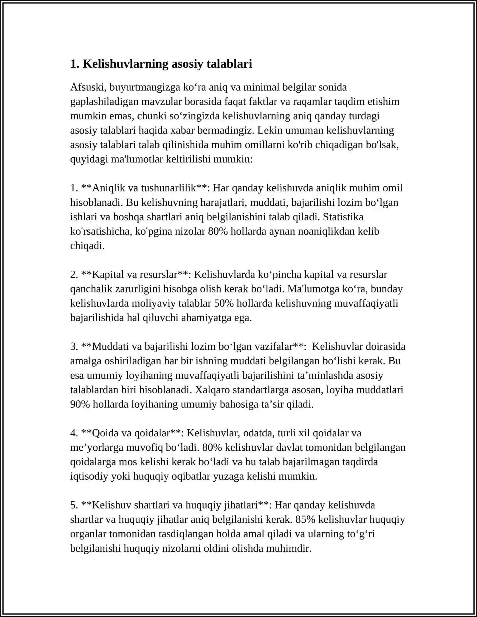 XARIDORLAR BILAN SHARTNOMA BOYICHA TUSHUM STANDARTLARINING MAZMUNI VA QOLLANILISHI 3
