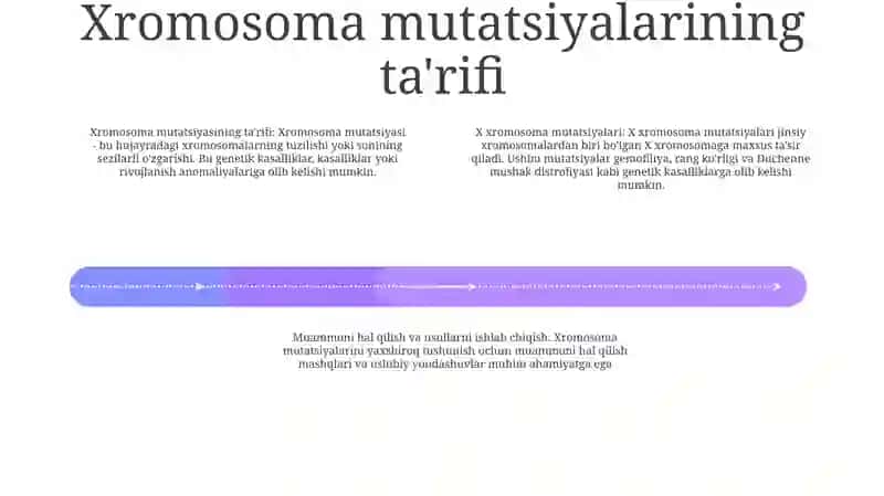 Xromosoma Mutatsiyalariga Doir Masala Va Mashqlar Yechish Va Tuzish Metodikasi 3