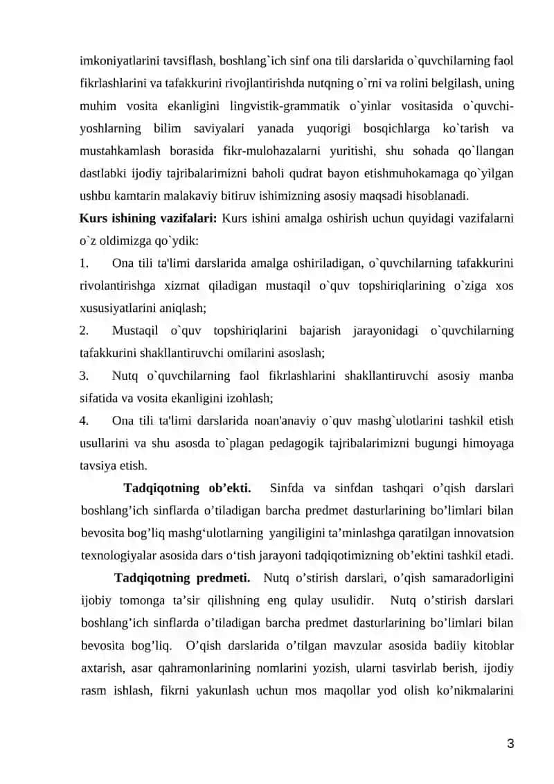 ONA TILI DARSLIKLARINI QIYOSIY-TANQIDIY TAHLILI 3