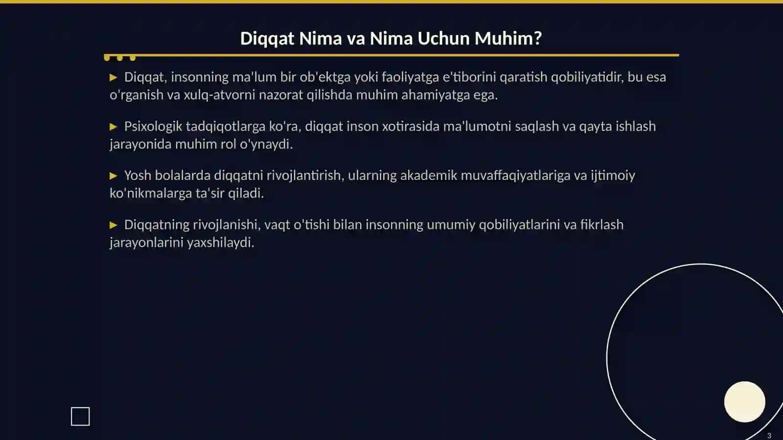 Diqqatning Rivojlanishi: Asosiy Tamoyillar va Ta'sirlar 3