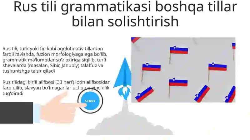 Rus tili grammatikasi boshqa tillar bilan solishtirish 3