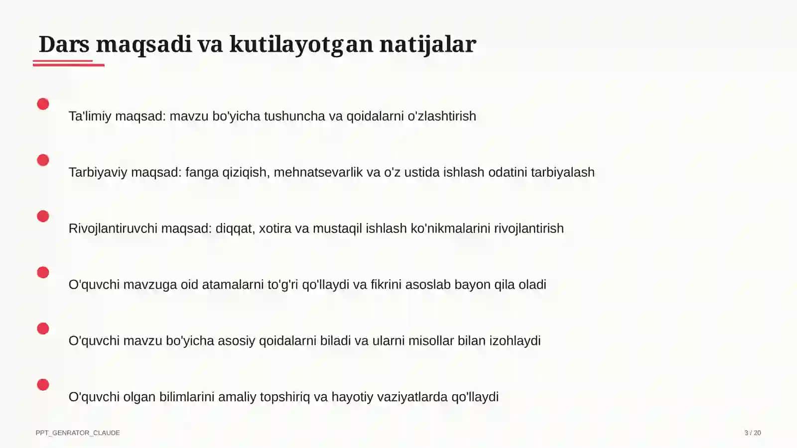 Vatanni sevish: davlat ramzlari (3-sinf) 3