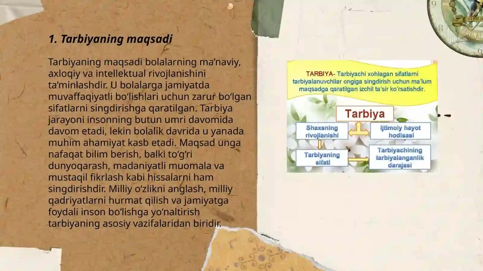 Tarbiyaning mazmuni hamda turlari 3