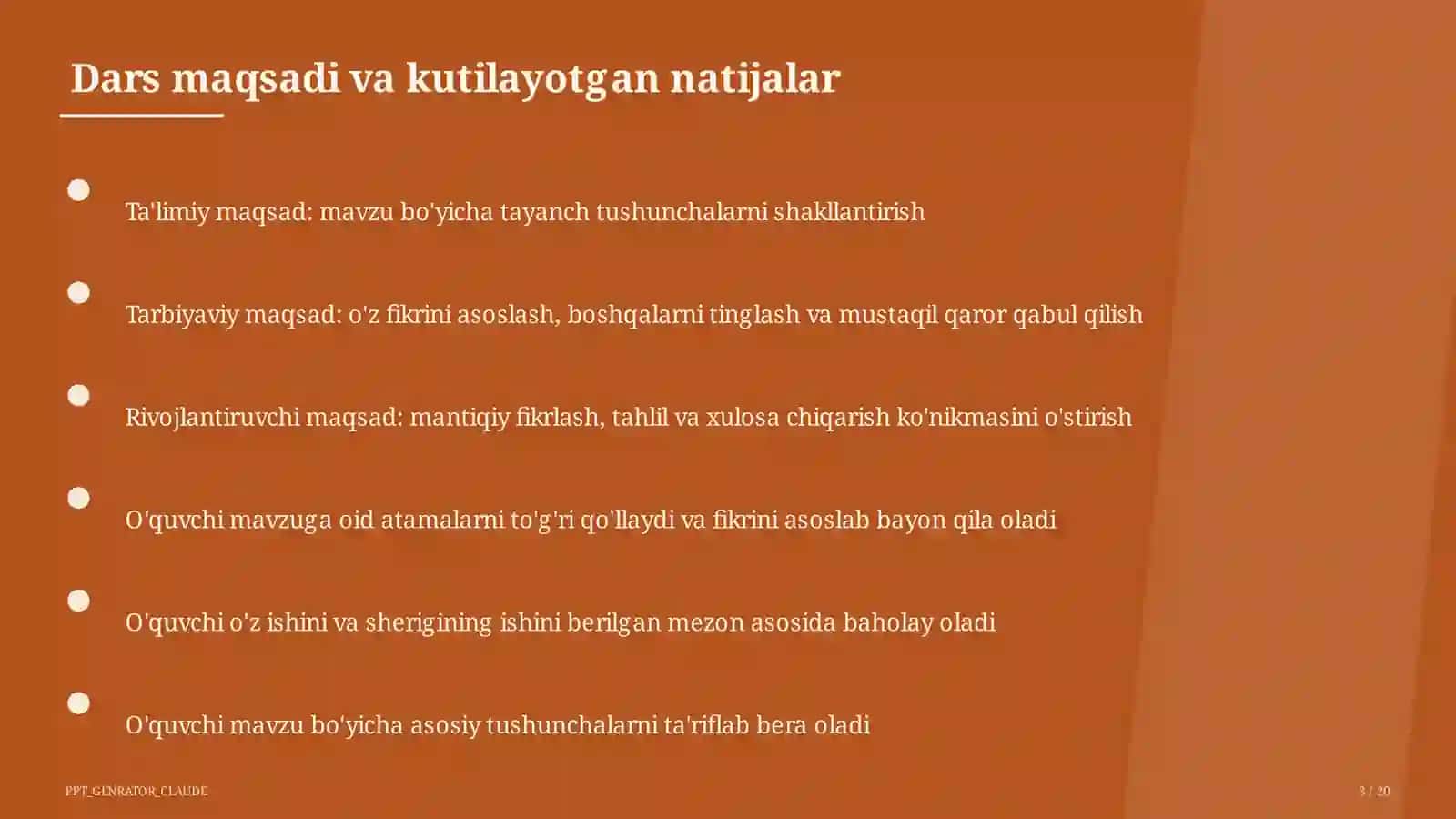 O'zbekiston transporti va aloqa tizimi (9-sinf) 3