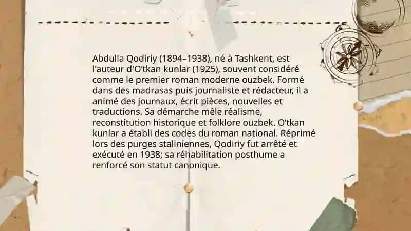 Oʻtkan kunlar roman 3