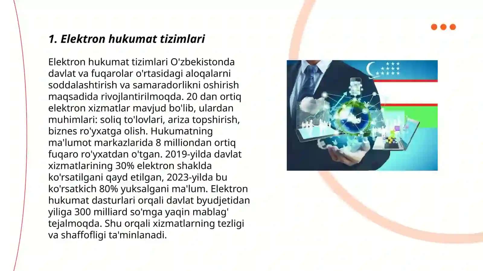 Elektron hukumat tizimlari 3