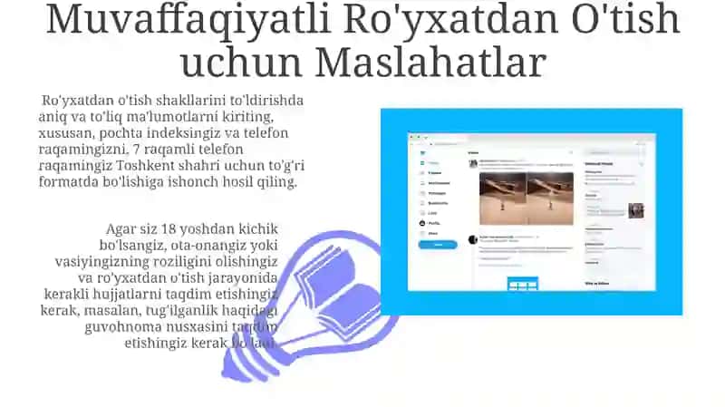 Ro'yxatdan O'tish Jarayonlari va Xavfsizligi 3