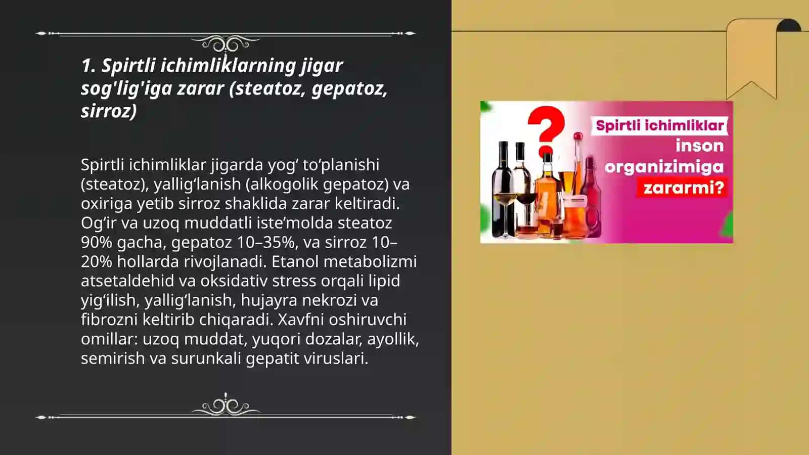 Spirtli ichimliklarni inson uchun zarari 3