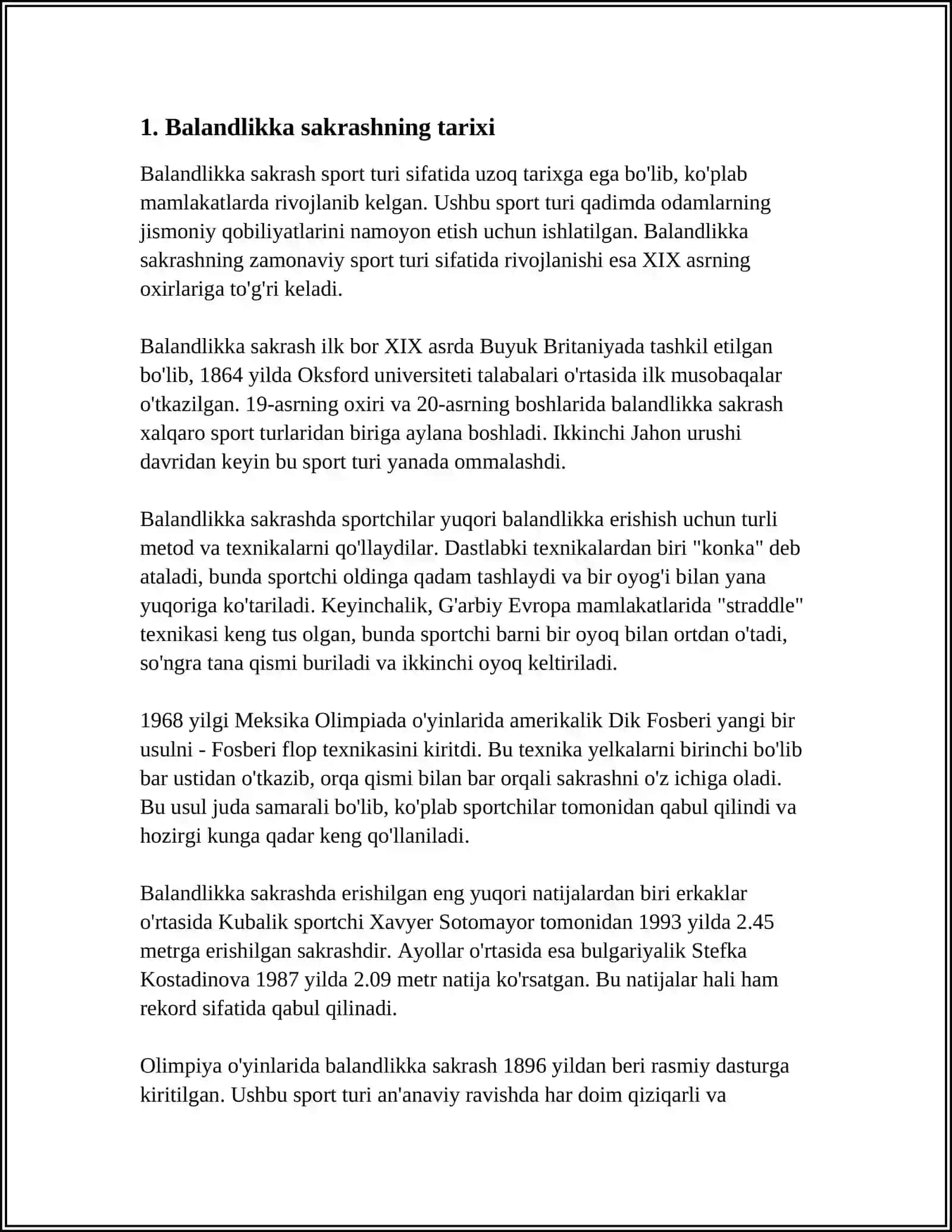 BALANDLIKKA VA UZUNLIKKASAKRASHNING UMUMIY TAVSIFI, TASNIFI VA RIVOJLANISH BOSQICHLARI 3