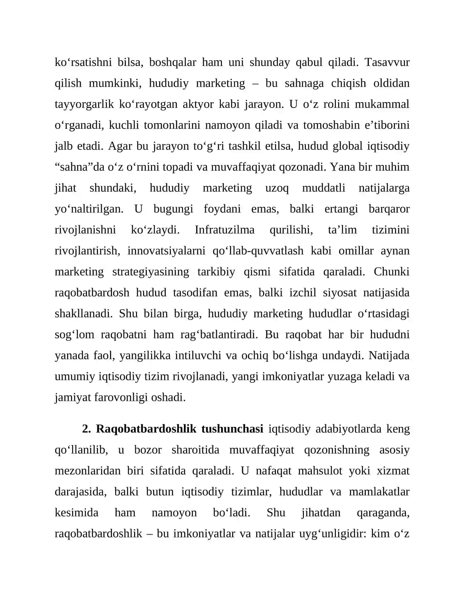 Hududiy (territorial) marketing ya mintaqaviy raqobatbardoshlik 3