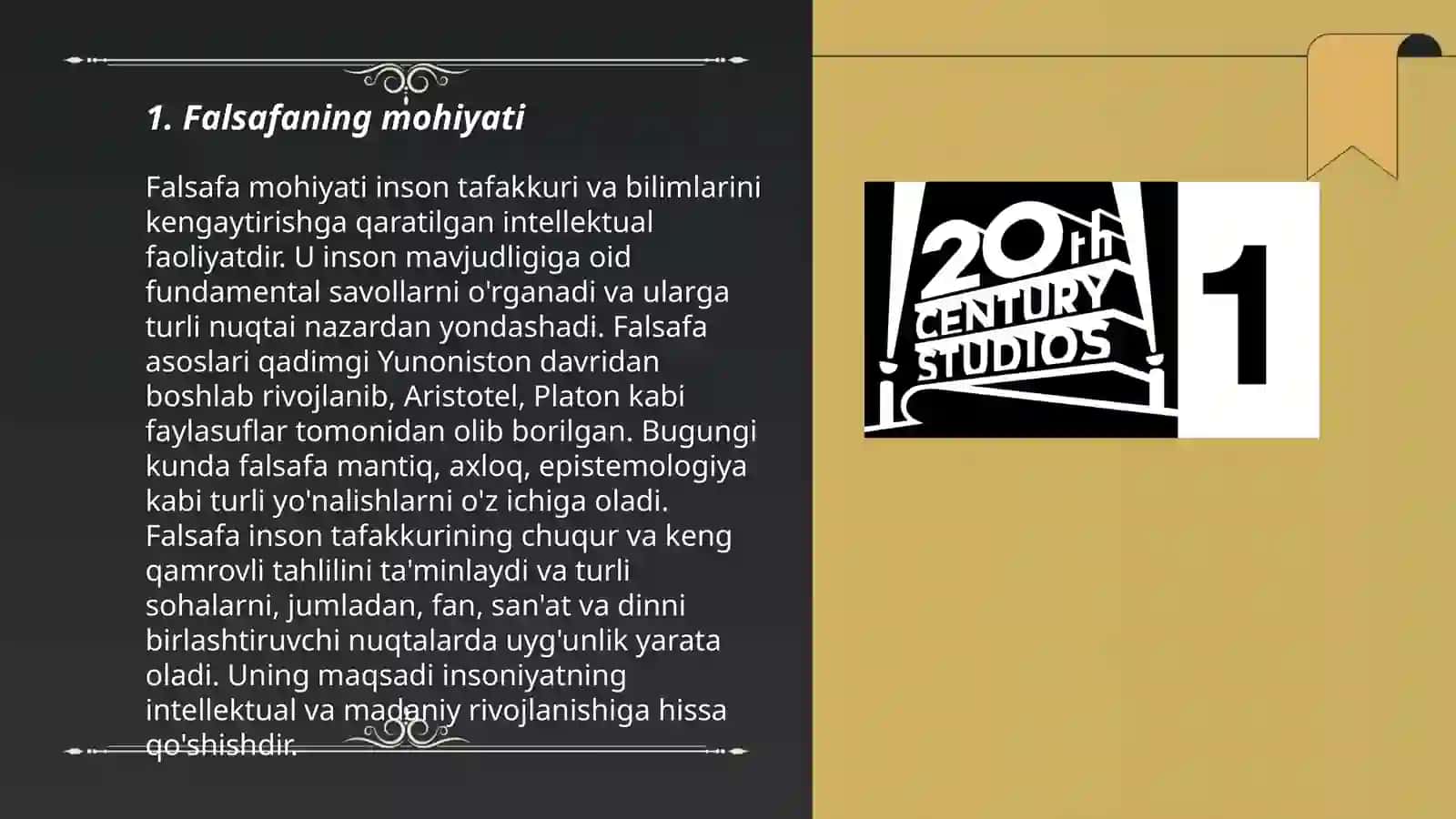 Falsafaning mohiyati jamiyat taraqqiyotidagi o'rni 3