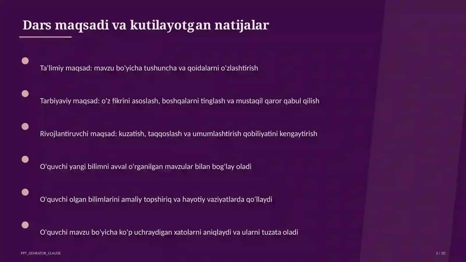 Yulduzli tunlar (11-sinf) 3
