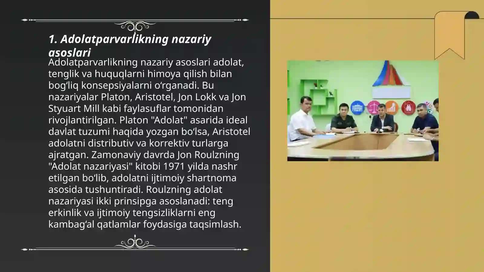 Adolatparvarlikning nazariy asoslari 3