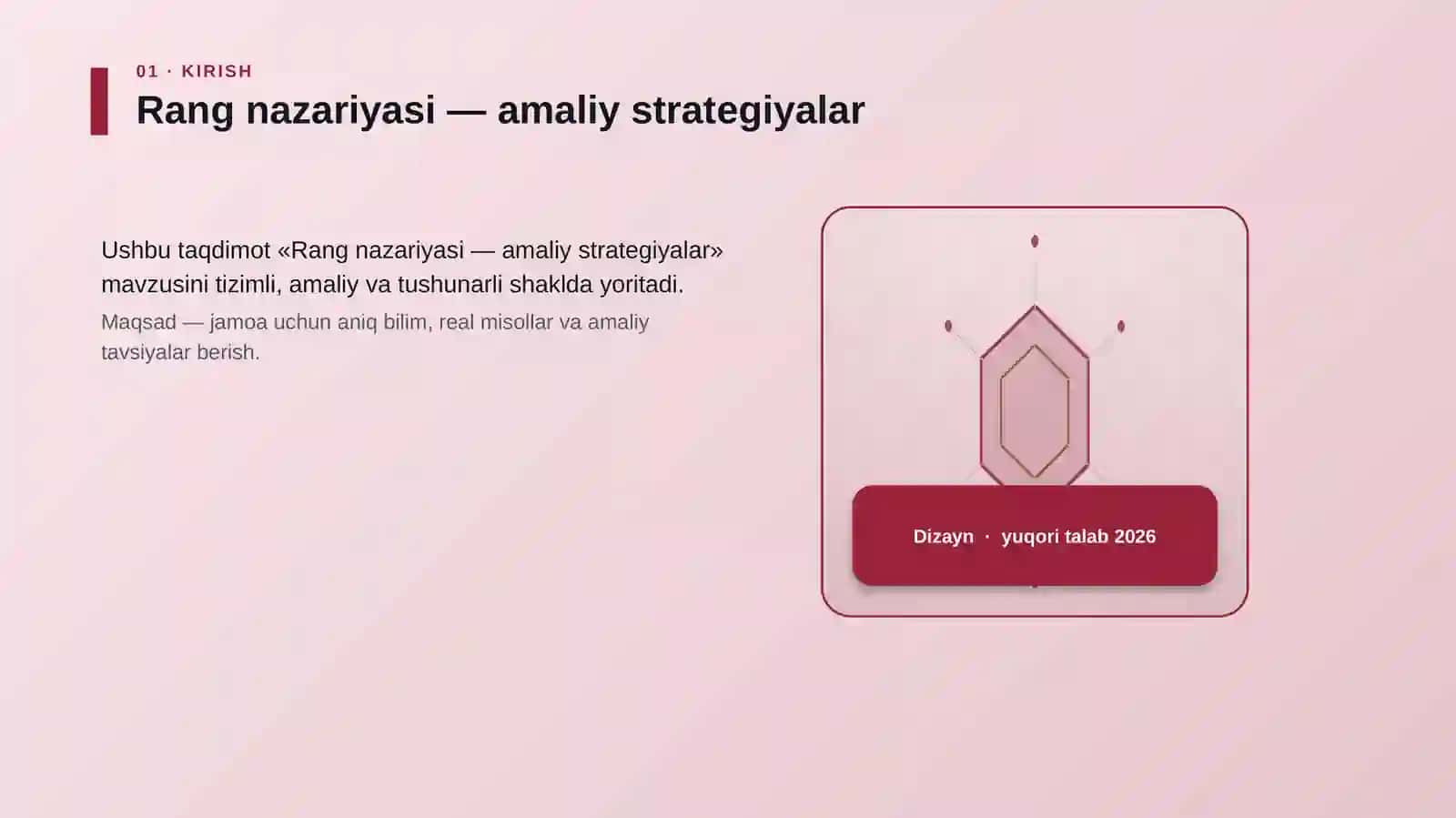 Rang nazariyasi — amaliy strategiyalar 3