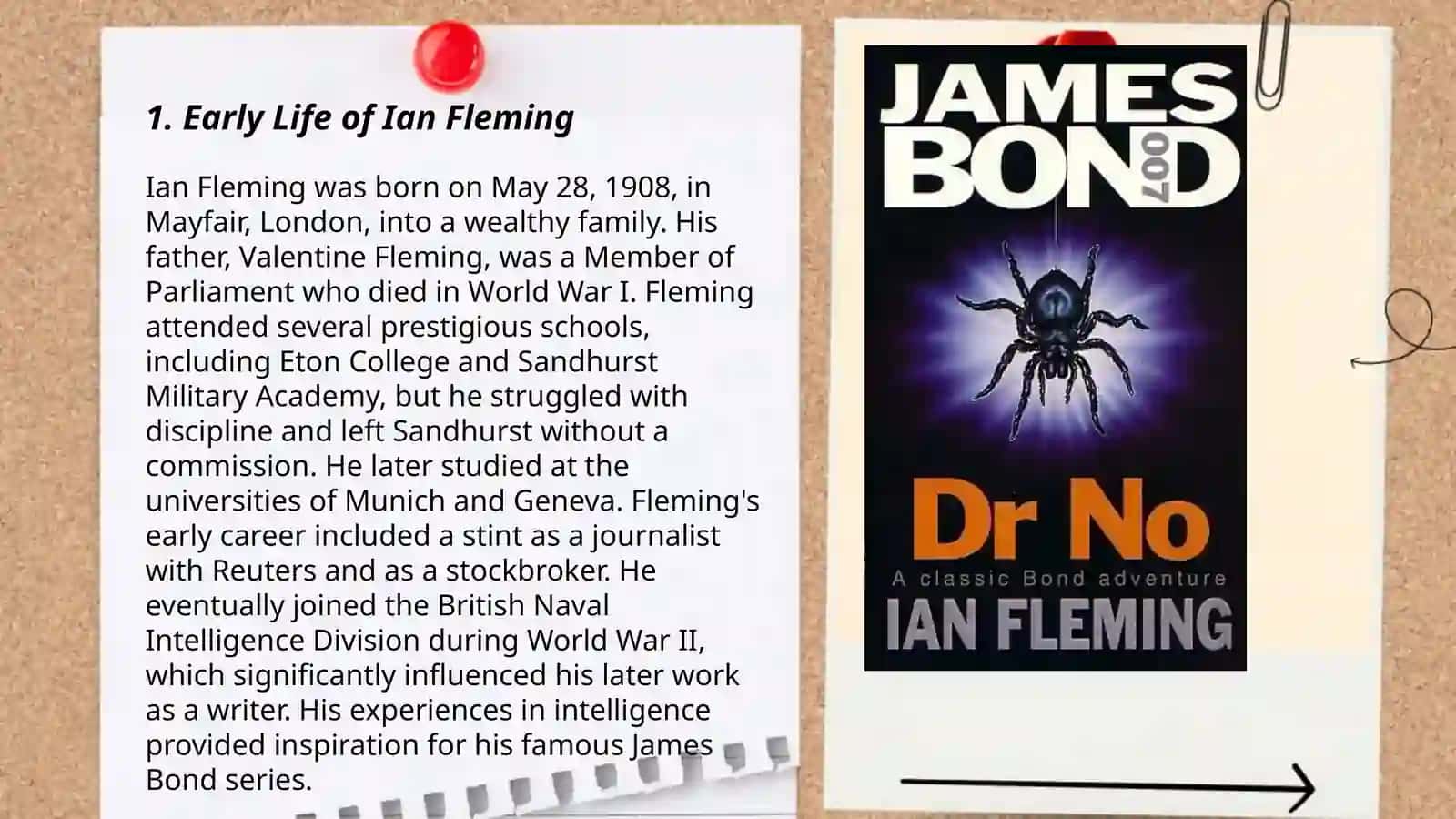 Ian Fleming "Doctor No" author background 3
