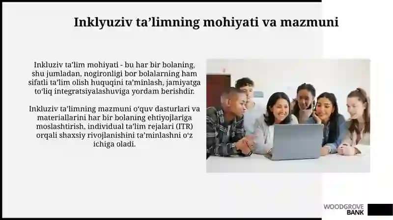 Inklyuziv ta’limni mazmuni va tashkil etish yo‘llari 3