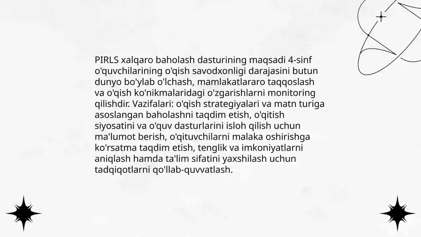Pirlis xalqaro baxolash dasturi 3
