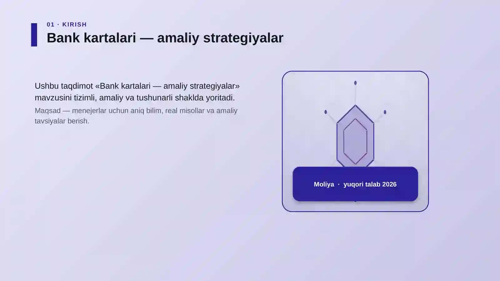 Bank kartalari — amaliy strategiyalar 3