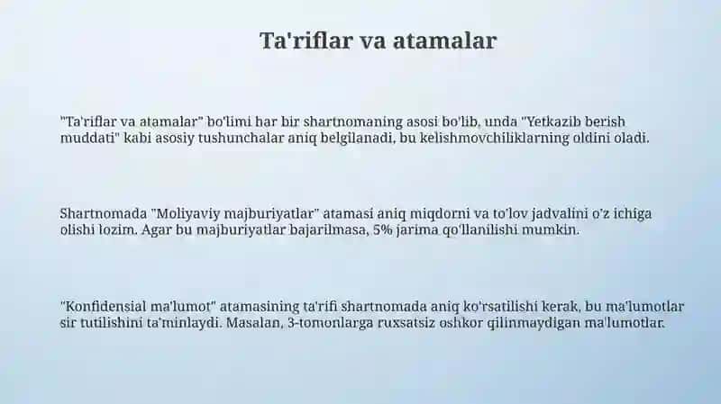 Ta'riflar va atamalar 3