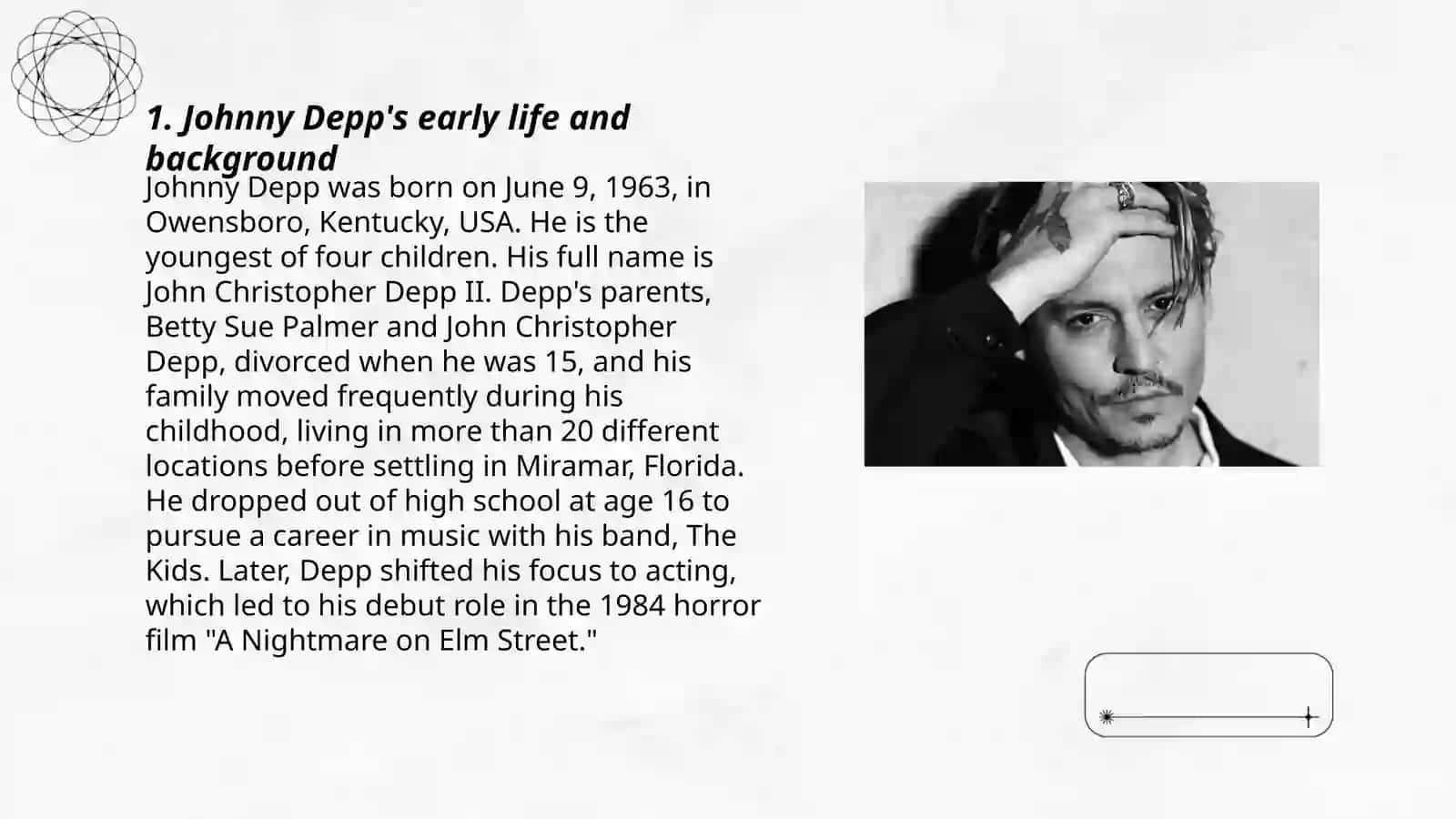 Johnny Depp Biography 3
