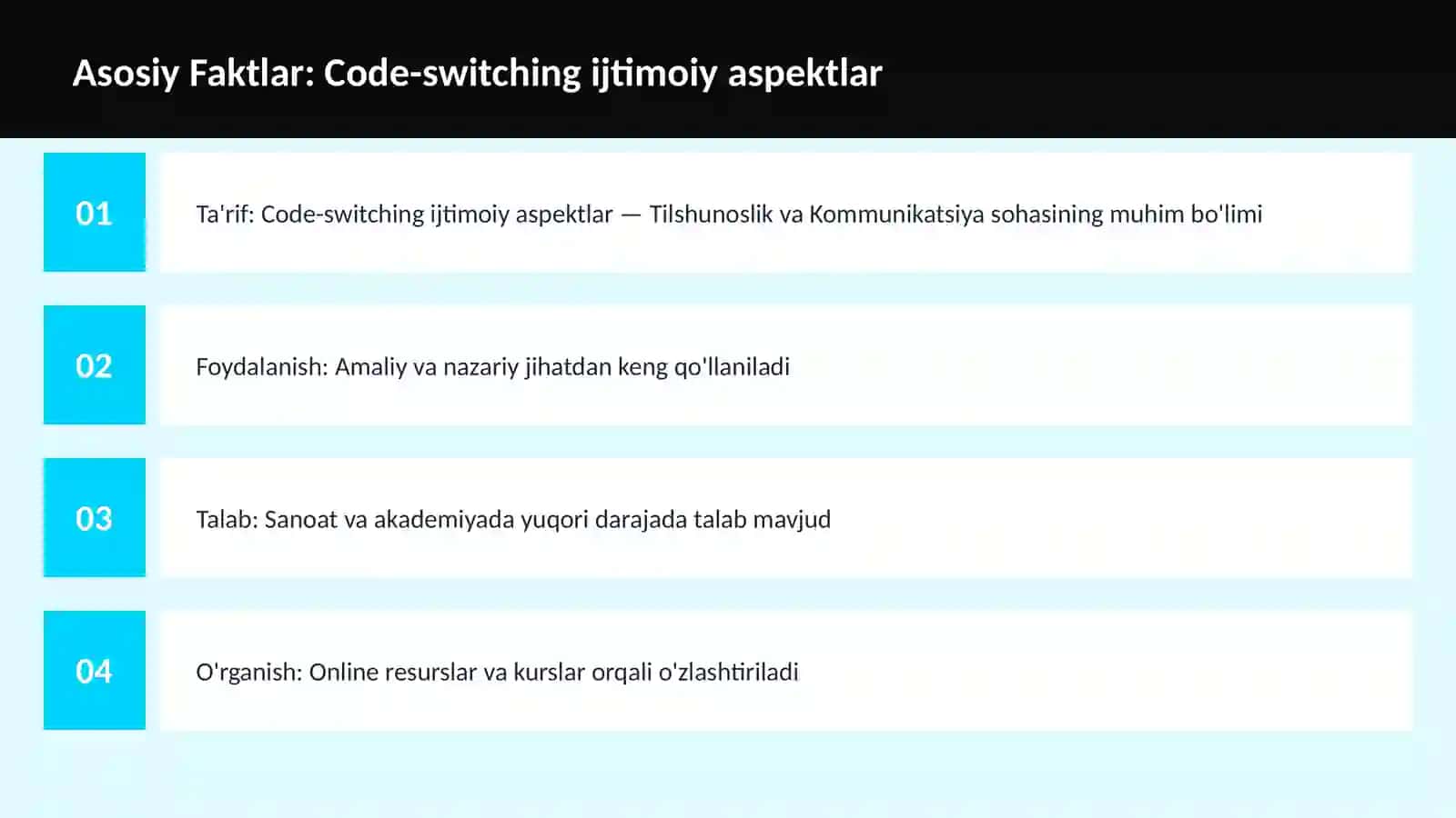 Code-switching ijtimoiy aspektlar 3