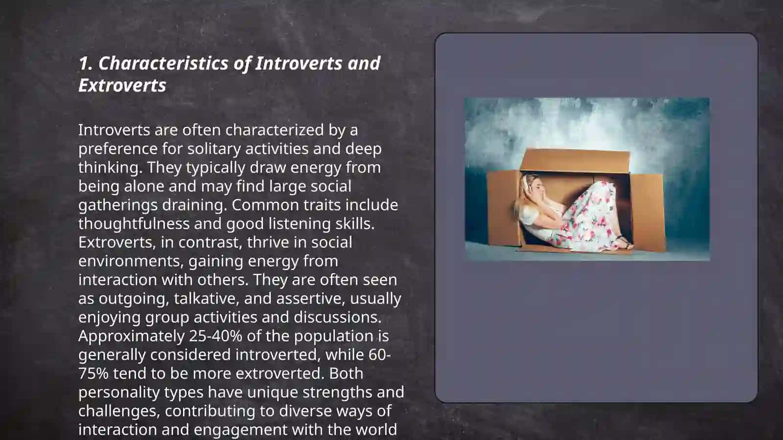 Introvert and extravert 3