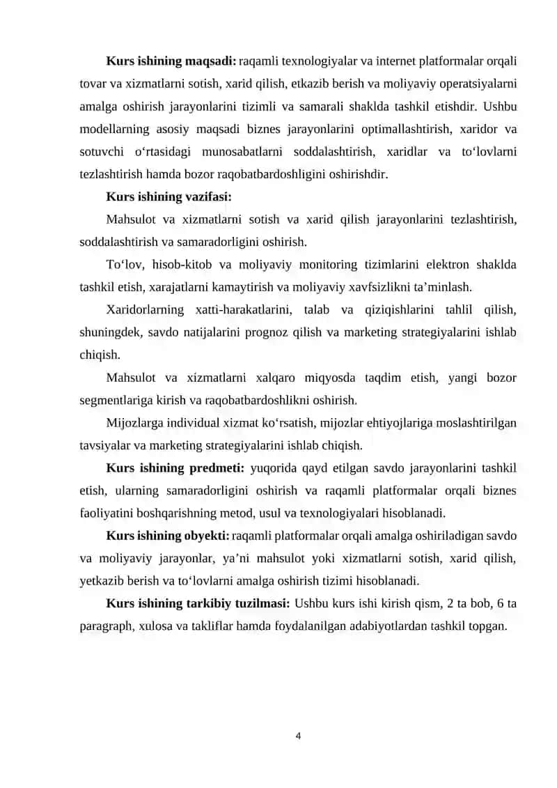 Elektron tijorat modellari 3