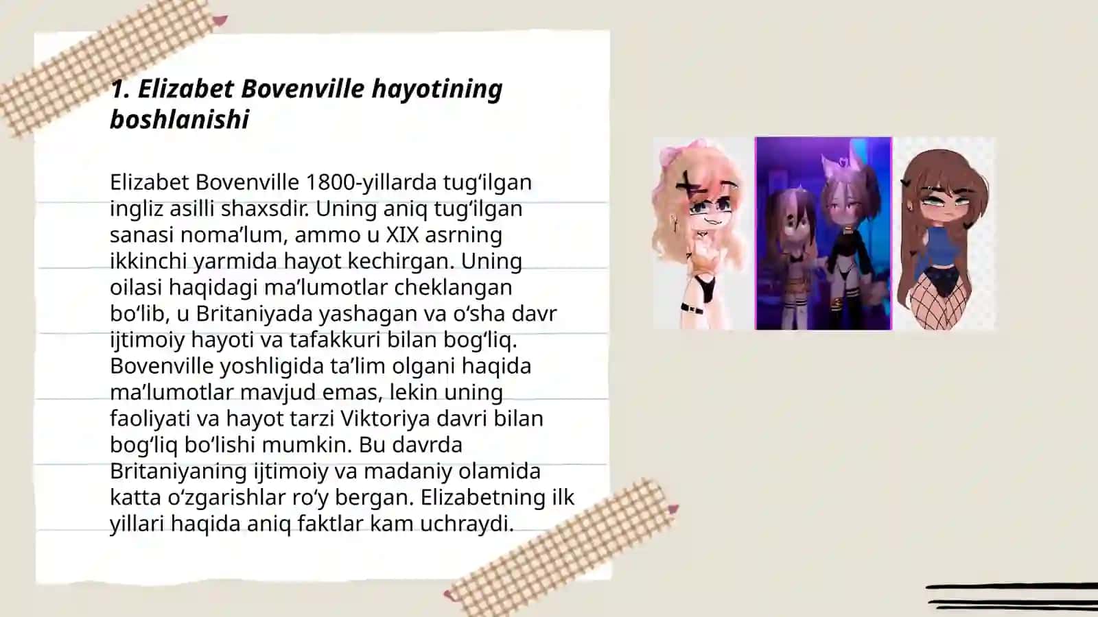 Elizabet Povenille hayoti va ijod faoliyati 3